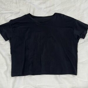 Black Lululemon Cates T-Shirt size 12.